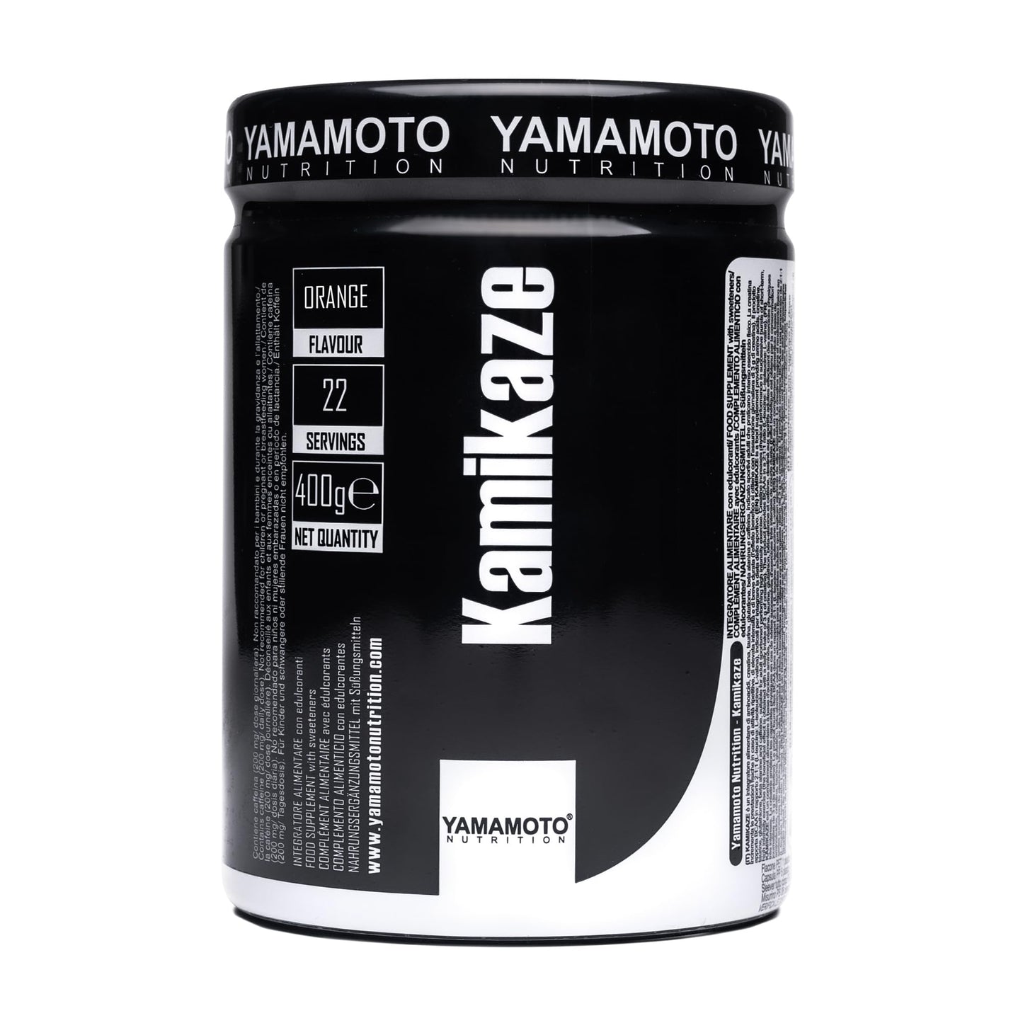 Kamikaze integratore alimentare pre workout con tecnologia CNOP-1™ - 400 g gusto Arancia