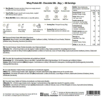 THE PROTEIN WORKS Proteine Whey 80 (Concentrate) In Polvere | 82% Di Proteine | Frullato Proteico Povero Di Zuccheri | Caramello Salato Intenso | 500g