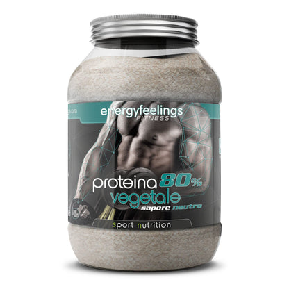 F Energy Feelings Proteine di Piselli in Polvere BIO 1 Kg / 82% Proteine Vegetali/Proteine Vegane Massa Muscolare e Dimagrire/Senza Zuccheri Aggiunti, Lattosio né Glutine