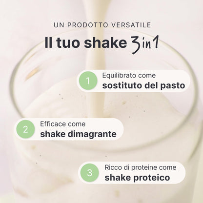 Sheko Frullato proteico al gusto Caffè - integratori per dimagrire con 200 Kcal - 25 dosi di Pasti sostitutivi dimagranti per barattolo