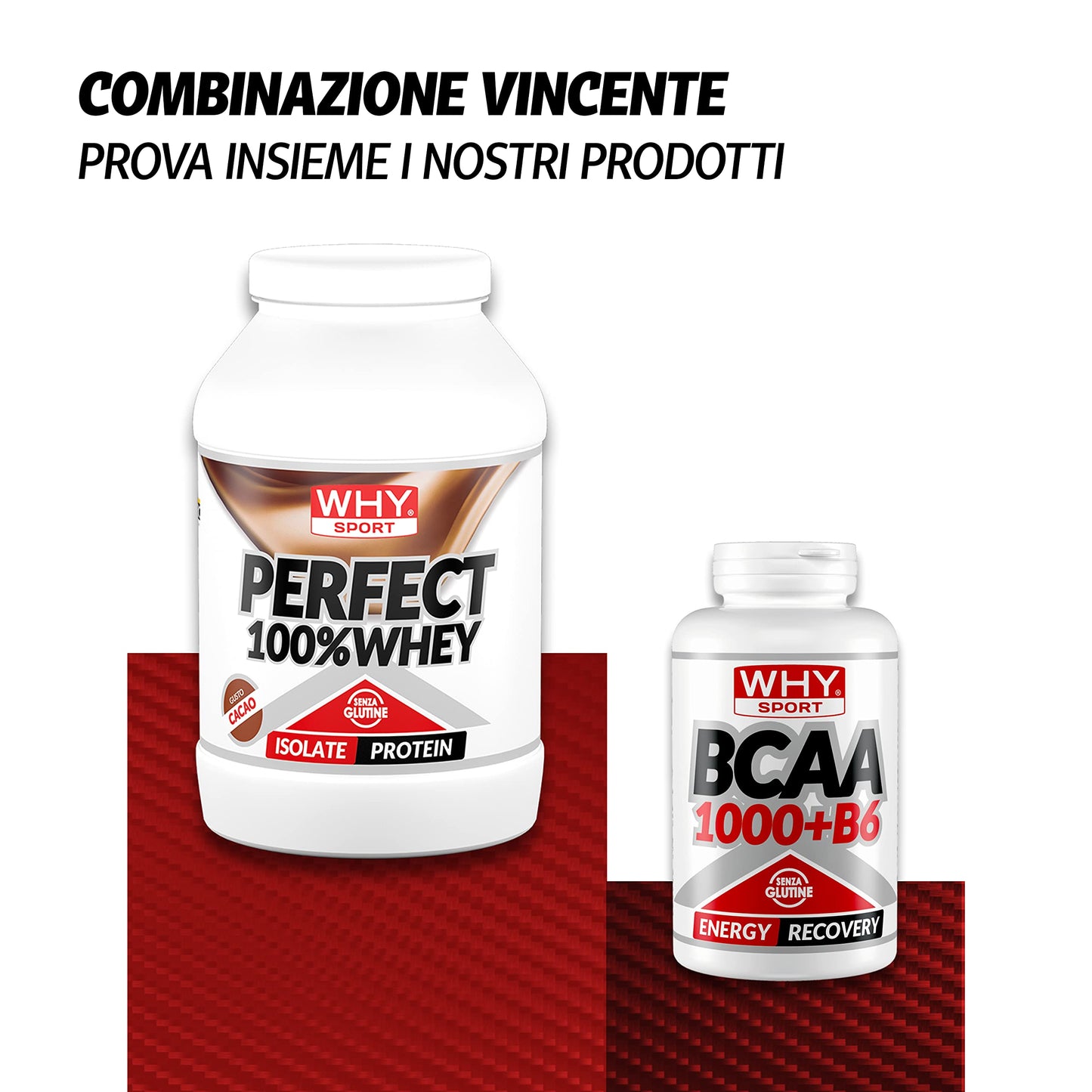 WHY SPORT PERFECT 100% WHEY - Proteine Whey - Proteine Isolate - Proteine in Polvere con Aminoacidi Essenziali per la Massa Muscolare - Gusto Cioccolato al Latte - 900 gr