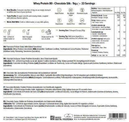 THE PROTEIN WORKS Proteine Whey 80 (Concentrate) In Polvere | 82% Di Proteine | Frullato Proteico Povero Di Zuccheri | Caramello Salato Intenso | 500g