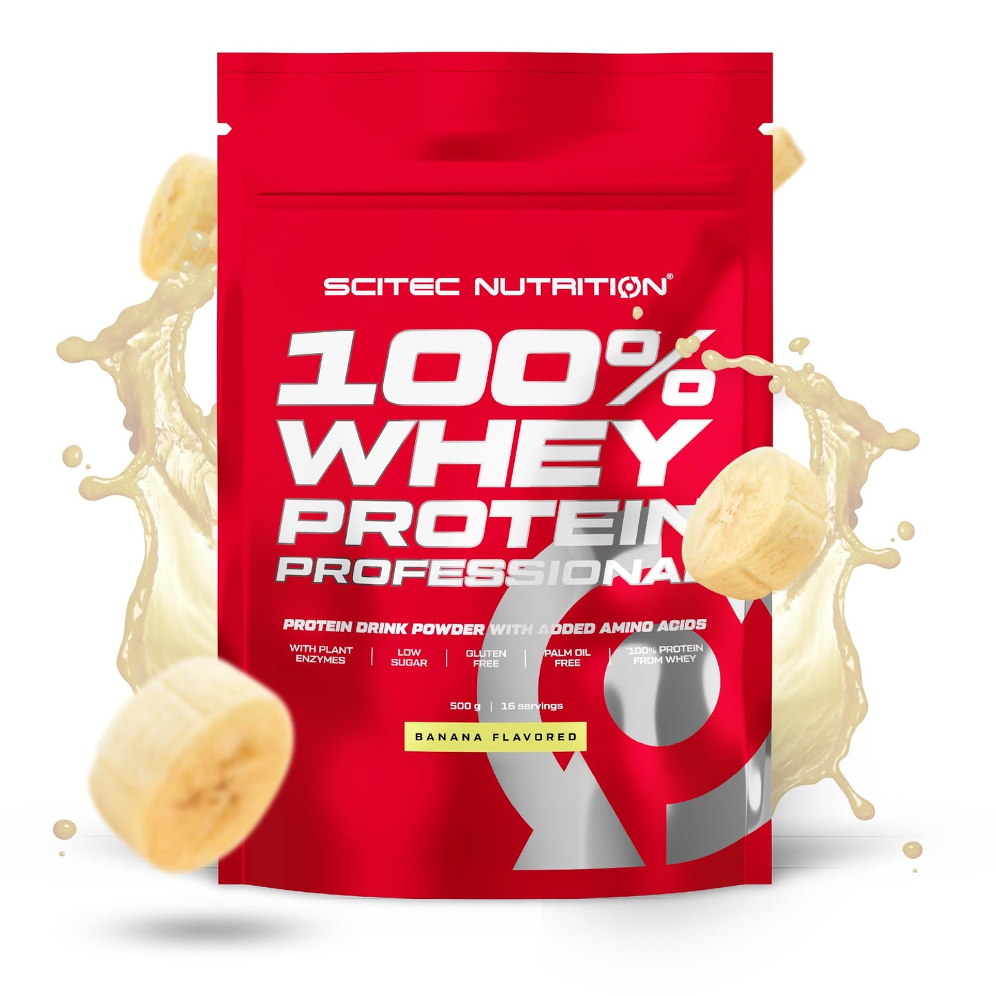 Scitec Nutrition 100% Whey Protein Professional - Potenziato con aminoacidi extra ed enzimi digestivi - Senza glutine - Senza olio di palma, 2.35 kg, Cioccolato