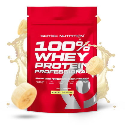 Scitec Nutrition 100% Whey Protein Professional - Potenziato con aminoacidi extra ed enzimi digestivi - Senza glutine - Senza olio di palma, 2.35 kg, Cioccolato