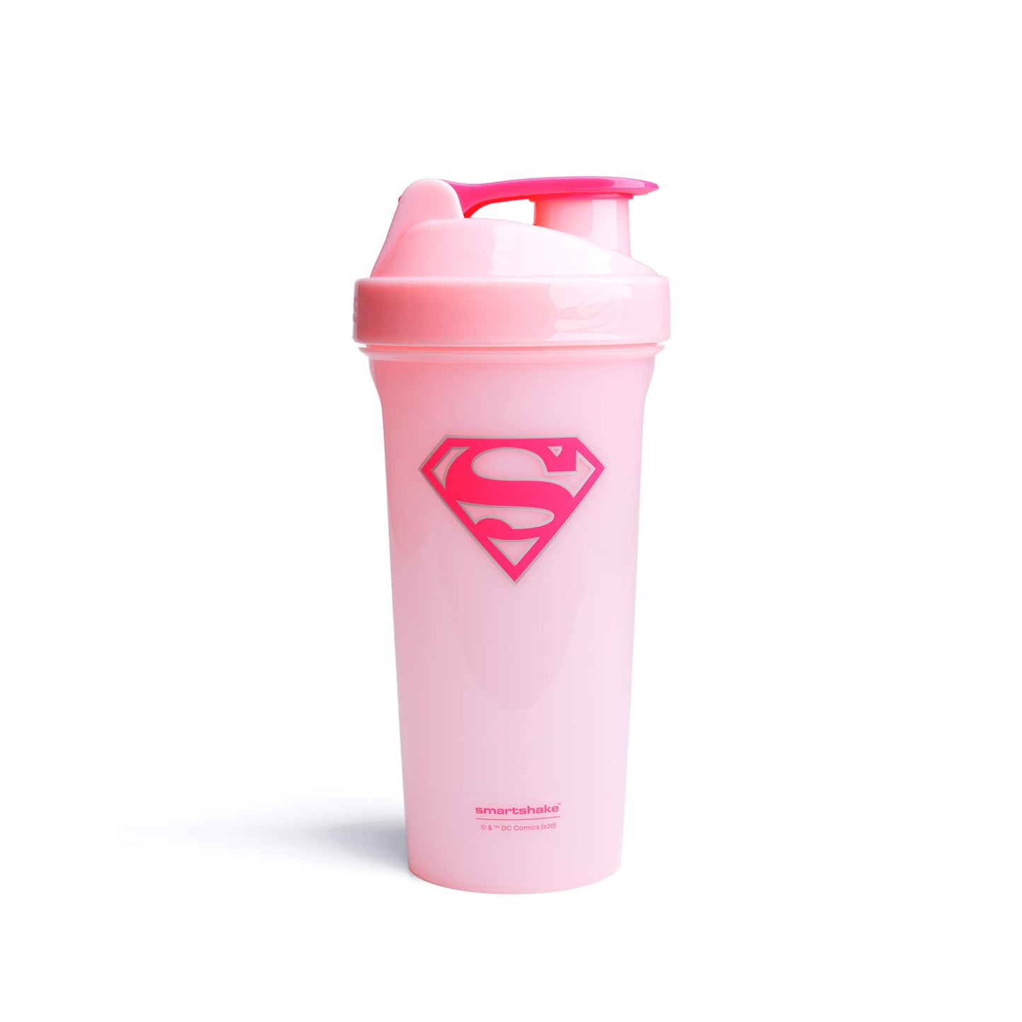 Smartshake Lite Justice League Protein Shaker Bottle 800ml - DC Comics Batman Borraccia per acqua a tenuta stagna BPA Free Gym Shaker Bottle per frullati proteici e proteine in polvere