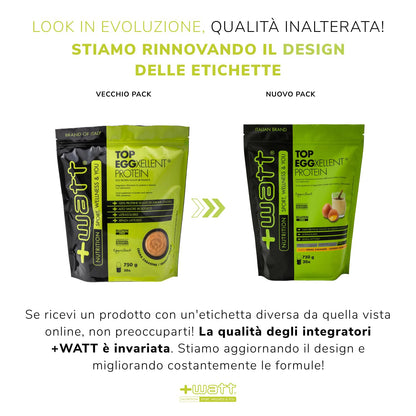 Top Eggxellent Protein - Integratore di Proteine dell'Albume dell'Uovo - Formato: Doypack 750 g - Gusto: Cacao