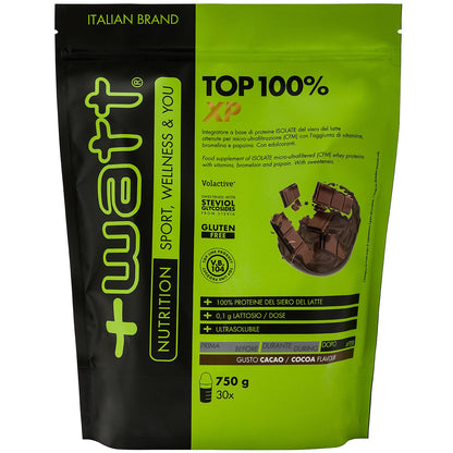 Watt Top 100 XP, Cacao - 750 g Busta Doypack