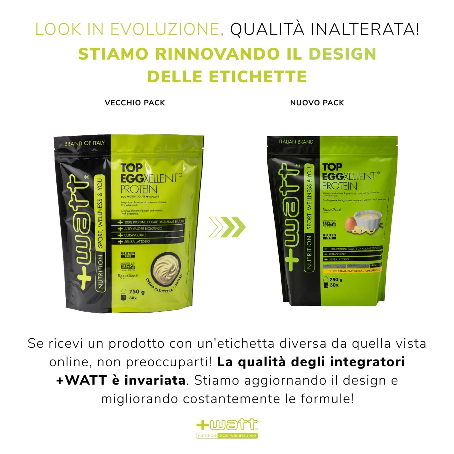 Top Eggxellent Protein - Integratore di Proteine dell'Albume dell'Uovo - Formato: Doypack 750 g - Gusto: Cacao