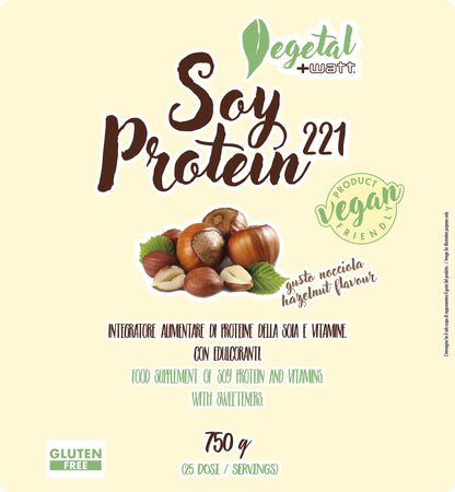 +WATT SOY PROTEIN 221 750 GR Nocciola