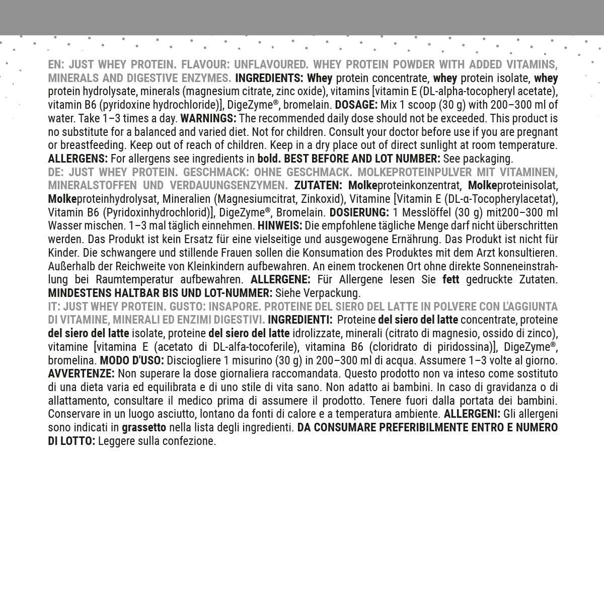 GymBeam Just Whey, Proteine in Polvere Multicomponente da Siero di Latte, Concentrato e Idrolizzato, 22,4g Proteine per Dose, con BCAA e Amminoacidi Essenziali (1000 g, Chocolate Milkshake)