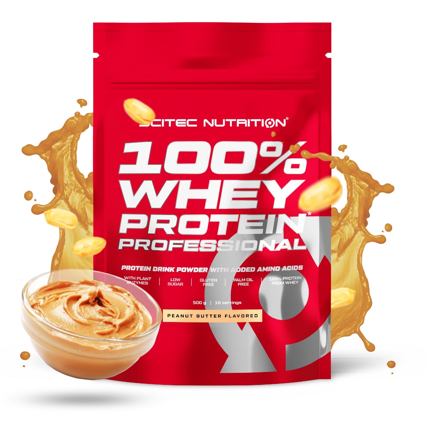 Scitec Nutrition 100% Whey Protein Professional - Potenziato con aminoacidi extra ed enzimi digestivi - Senza glutine - Senza olio di palma, 2.35 kg, Cioccolato