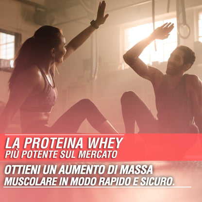 Healthy FUSION Whey protein 100% pura | Proteine whey + collagene + magnesio | Proteine del siero di latte isolate per lo sviluppo muscolare | Massa muscolare pulita | 1000 g (Cioccolato)