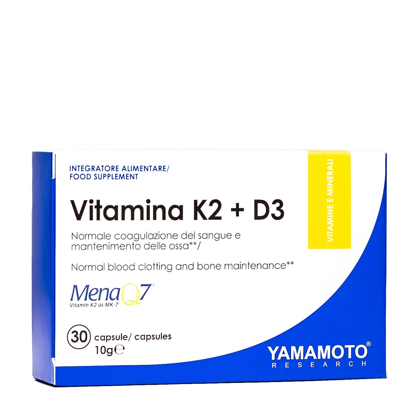 YAMAMOTO RESEARCH Vitamina K2 200mcg MenaQ7 - 60 compresse