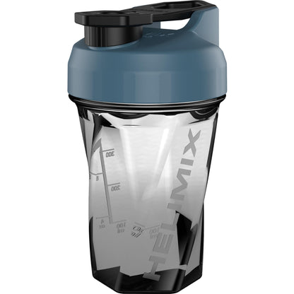 HELIMIX 1,5 Vortex Blender Shaker bottiglia contiene fino a 828 ml | Nessuna palla o frusta | Prodotto negli Stati Uniti | Portatile pre allenamento Proteine del siero di latte shaker tazza | Mescola