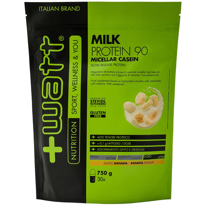 Milk Protein 90 - Proteina a Lento Assorbimento- Formato: 750 g - Gusto: Cacao