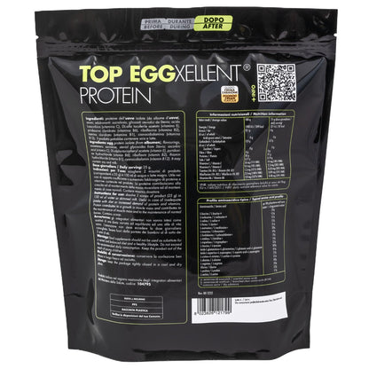 Top Eggxellent Protein - Integratore di Proteine dell'Albume dell'Uovo - Formato: Doypack 750 g - Gusto: Cacao