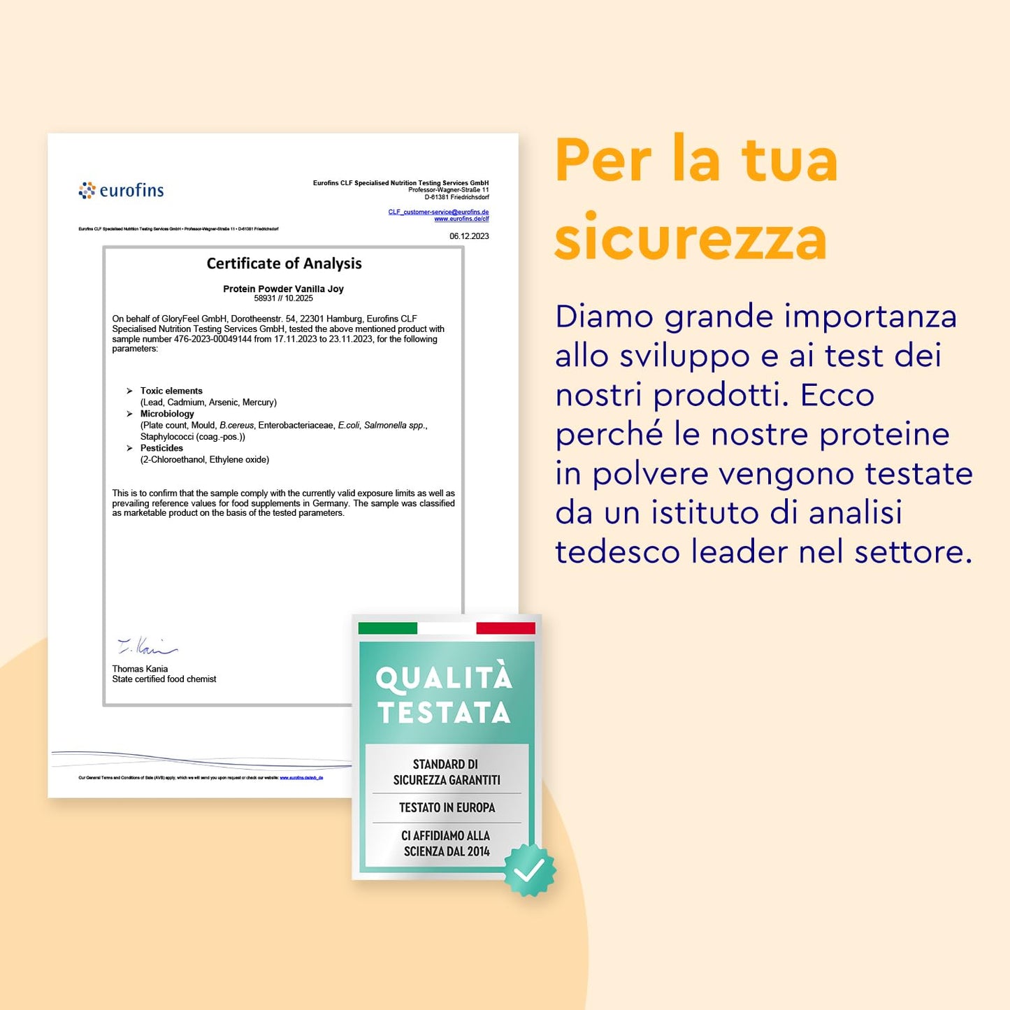 Proteine in Polvere Vegane 1 kg, 22 g Proteine, Gusto Vaniglia, Proteine Vegetali Isolate in Polvere di Pisello, Fagiolo e Girasole, Aumento e Crescita Muscolare*, senza Glutine, Zucchero e Lattosio