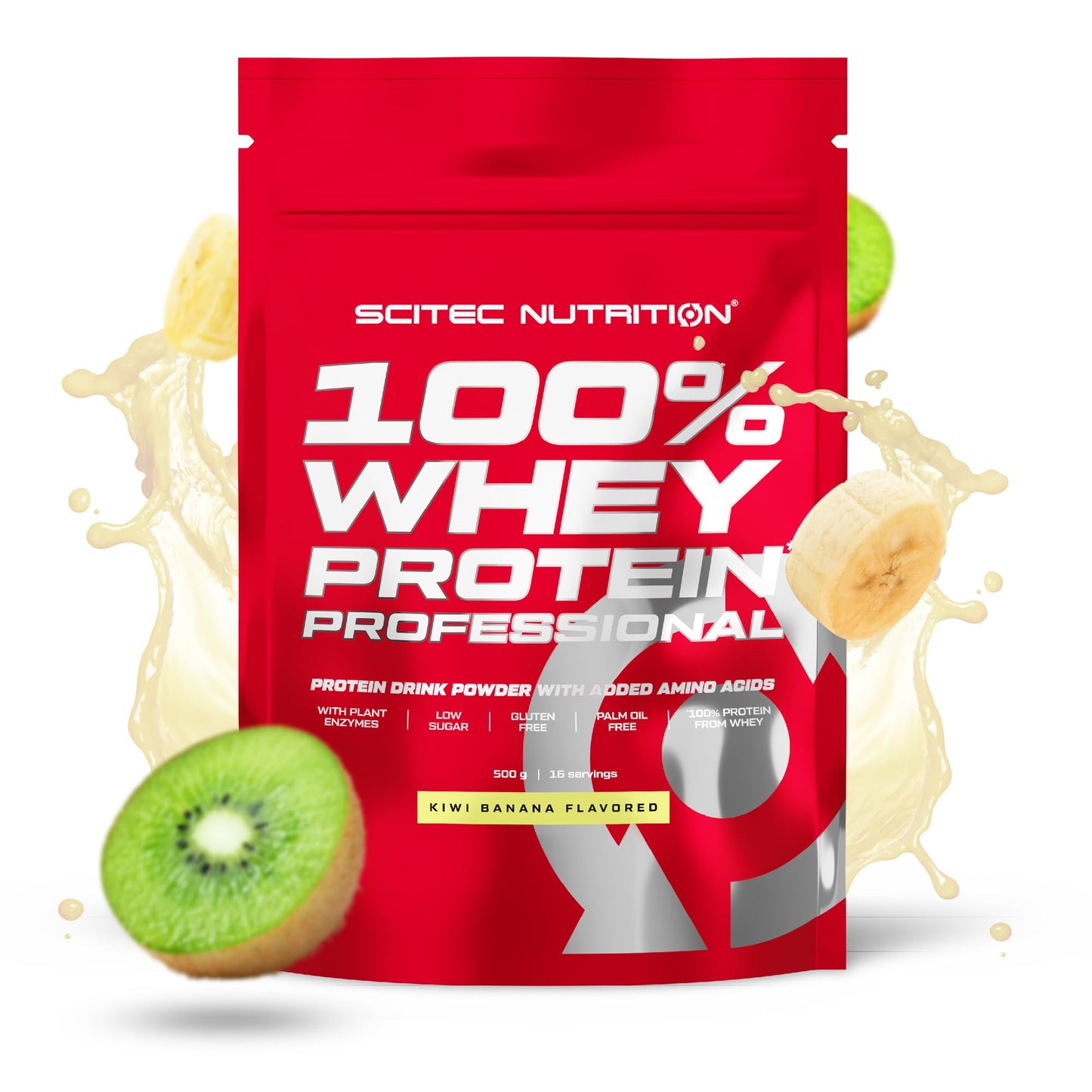 Scitec Nutrition 100% Whey Protein Professional - Potenziato con aminoacidi extra ed enzimi digestivi - Senza glutine - Senza olio di palma, 2.35 kg, Cioccolato