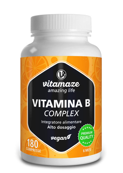 Vitamaze® Biotina Capelli + Selenio + Zinco, 365 Compresse (1 Anno) Crescita di Capelli, Pelle e Unghie Sani, Vitamina B7, Integratori per Capelli, Qualità Tedesca