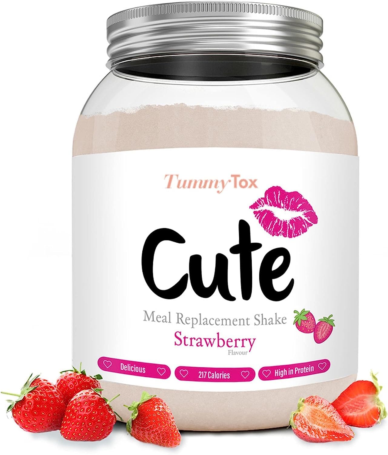 Cute Nutrition Frullato Sostitutivo del Pasto al Cioccolato - Shake Dietetico con Vitamine - Confezione da 500g con E-book Gratis di TummyTox