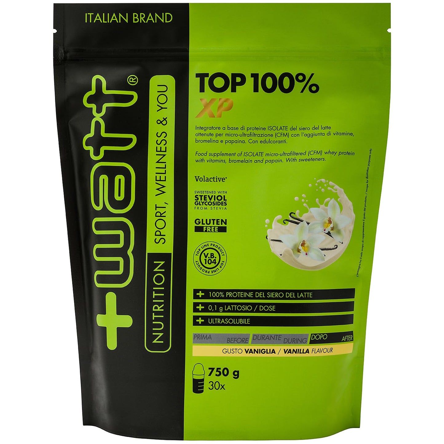 Watt Top 100 XP, Cacao - 750 g Busta Doypack