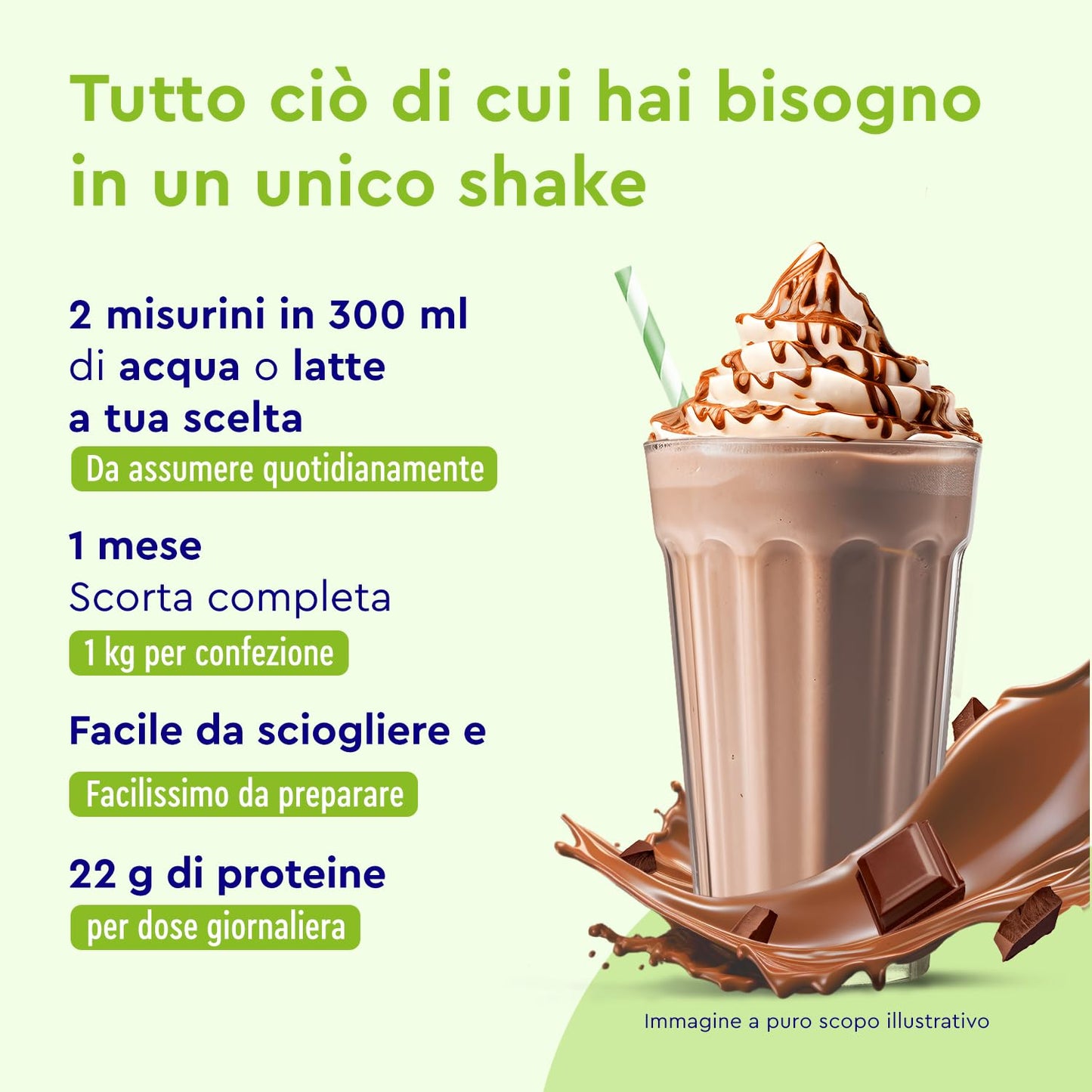 Proteine in Polvere Vegane 1 kg, 22 g Proteine, Gusto Vaniglia, Proteine Vegetali Isolate in Polvere di Pisello, Fagiolo e Girasole, Aumento e Crescita Muscolare*, senza Glutine, Zucchero e Lattosio