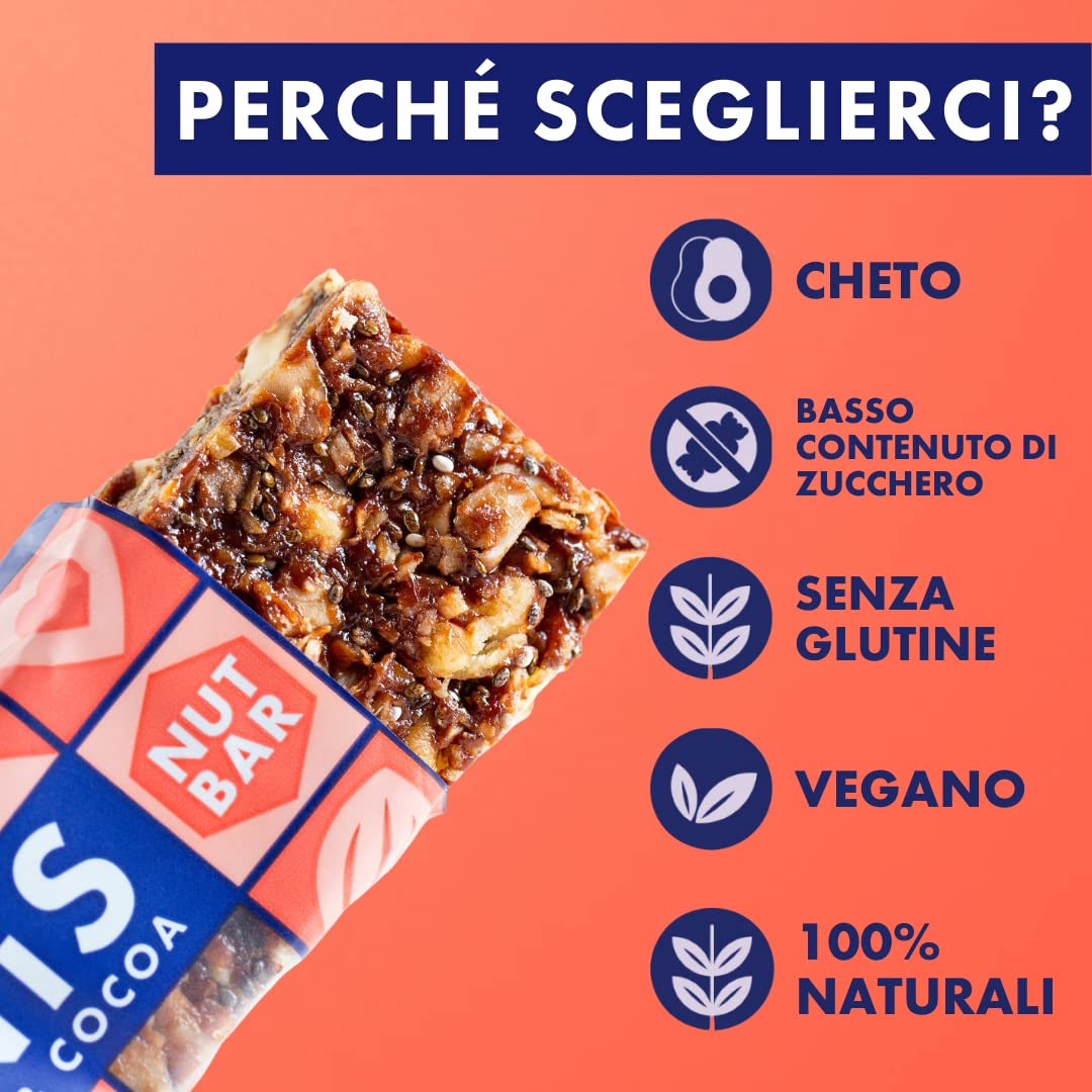 Confezione Mista di Barrette Keto Adonis | 16 Barrette| Vegano & 100% Naturale | Senza Glutine, Senza Zuccheri, Senza Olio di Palma, Senza Lattosio | Snack Dieta Chetogenica