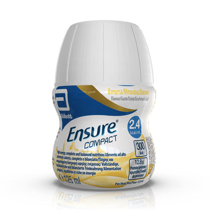 Ensure Compact Supplemento Alimentare Proteico formato Bevanda, Confezione 4x125ml, Gusto Vaniglia