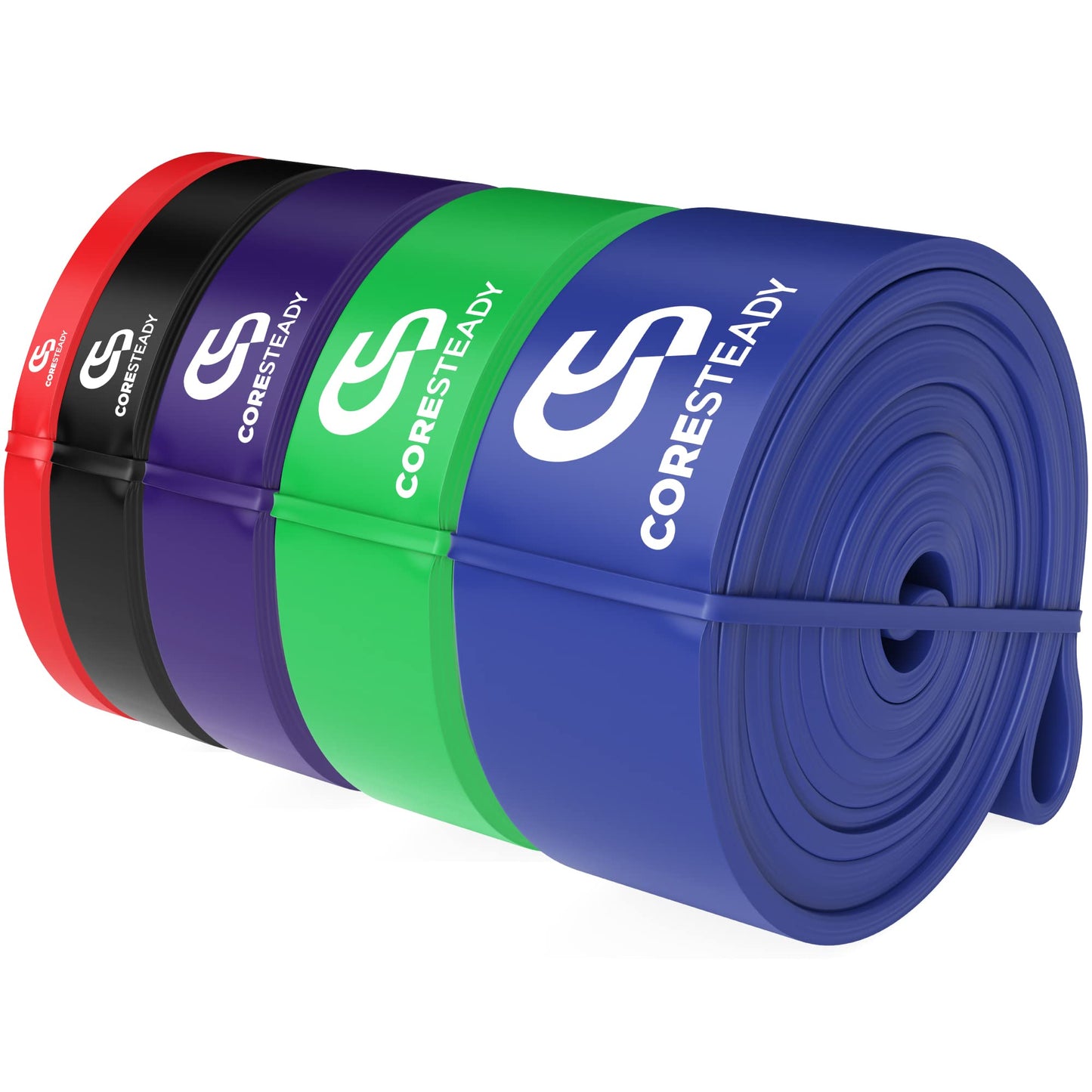 Coresteady Elastico Trazioni I Elastico Fitness per Trazioni alla Sbarra Assistite I Elastici per Palestra I Powerlifiting & Calisthenics I Allenamento per Uomini e Donne