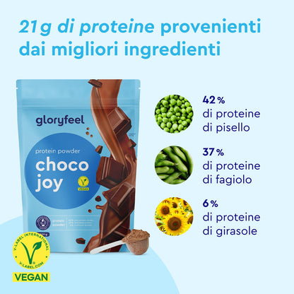 Proteine in Polvere Vegane 1 kg, 22 g Proteine, Gusto Vaniglia, Proteine Vegetali Isolate in Polvere di Pisello, Fagiolo e Girasole, Aumento e Crescita Muscolare*, senza Glutine, Zucchero e Lattosio