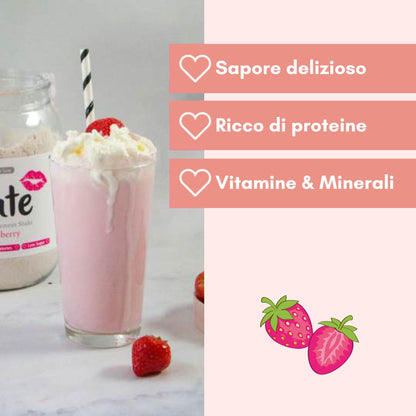 Cute Nutrition Frullato Sostitutivo del Pasto al Cioccolato - Shake Dietetico con Vitamine - Confezione da 500g con E-book Gratis di TummyTox