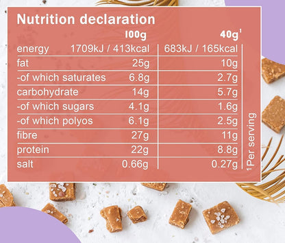 Barrette Proteiche Al Caramello Salato Dimagranti I Snack A Basso Contenuto Di Carboidrati Per Stare In Forma I Snack Alle Proteine Vegane Per Un Controllo Naturale Del Peso I Confezione Da 12…