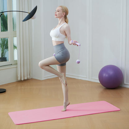 Good Nite Tappetini da Yoga da Donna Antiscivolo Con Superficie Testurizzata, Spessore 6 Mm, Con Cinghia Per Il Trasporto, Tappetino per Yoga, Pilates, Ginnastica (183 * 61 * 0,6 Cm)