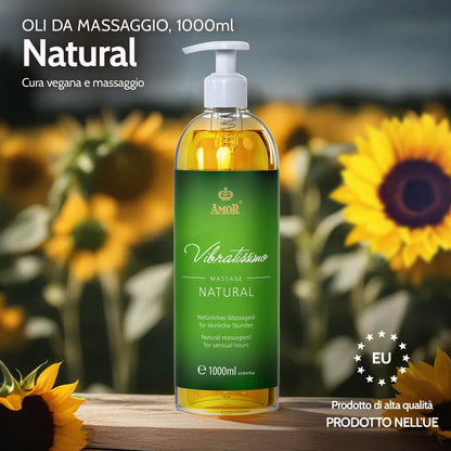 Vibratissimo “Hot Moments”: olio da massaggio riscaldante e lenitivo, 100 ml