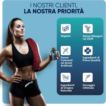 Creatina Monoidrata 3000mg, 270 Compresse di Creatina Vegana (Scorta 3 Mesi) Senza Magnesio Stearato, Creatina Monohydrate, Sport, Palestra, Pre Workout, Intra Workout, Post Workout, Uomini e Donne