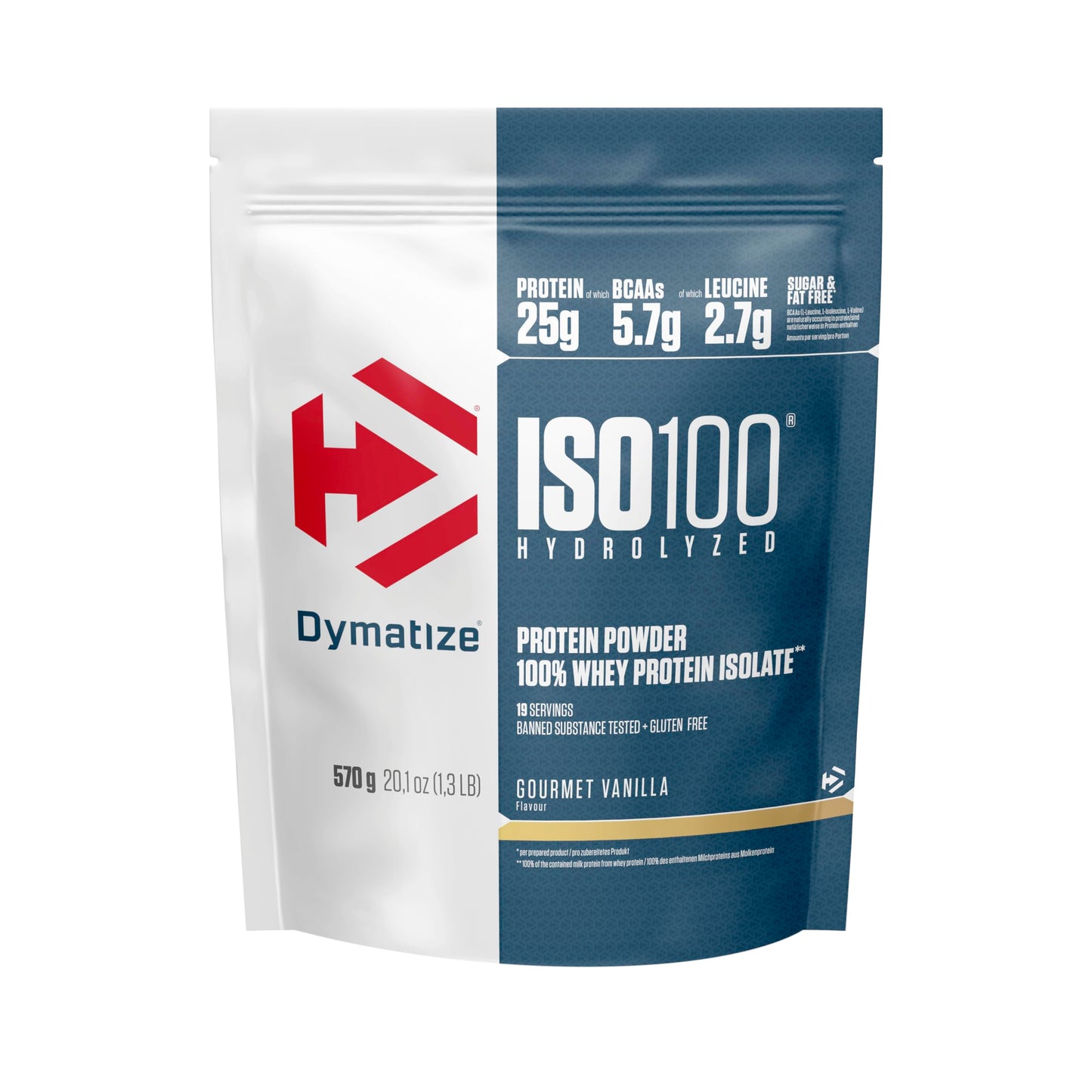 Dymatize ISO 100 Hydrolyzed Gourmet Chocolate 932g - Proteine del siero di latte idrolizzate e isolate in polvere