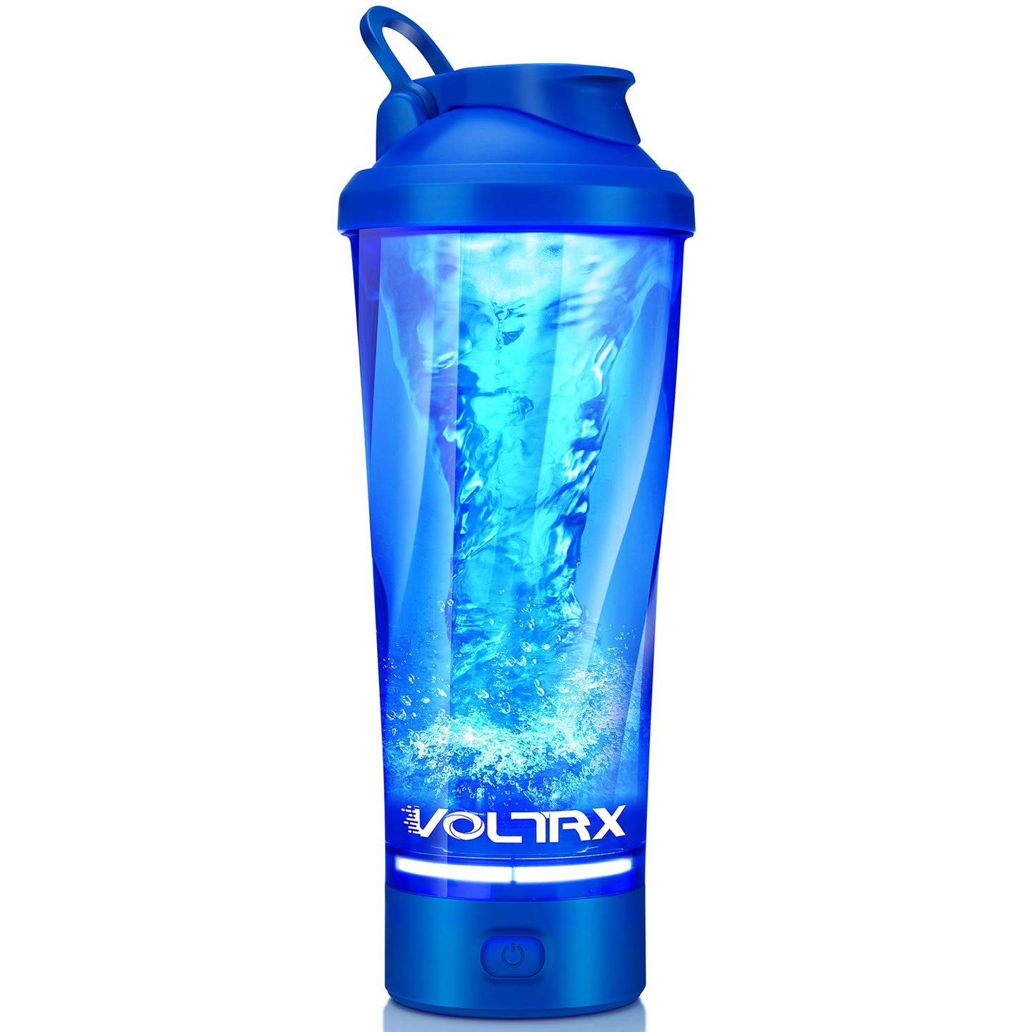 VOLTRX Shaker per Proteine Elettrico, Fatto con Tritan - Senza BPA - 24oz(700ml) Vortex Portatile Mixer Cup/Tazze Shaker Ricaricabili USB per Frullati Proteici (Nero)