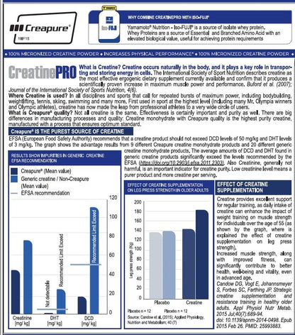 Creatine PRO Creapure© Quality integratore alimentare di creatina monoidrato qualità Creapure 150 compresse