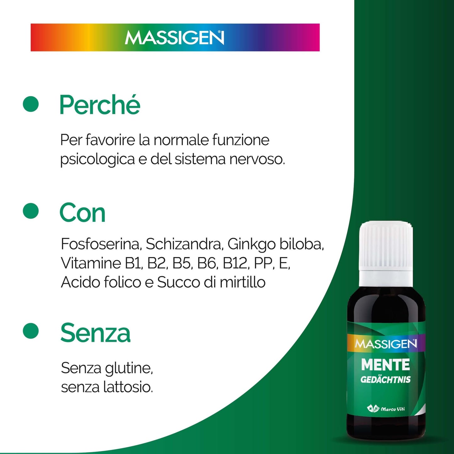 MASSIGEN Multicolore, Mente, Liquido, 290 G