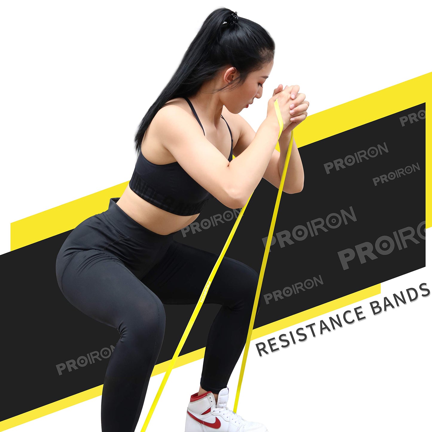 PROIRON Bande di Resistenza - Pull UP Bande - Bande Elastiche Fitness, Loop Bands Corpo Stretching, Powerlifting, Resistenza di Addestramento