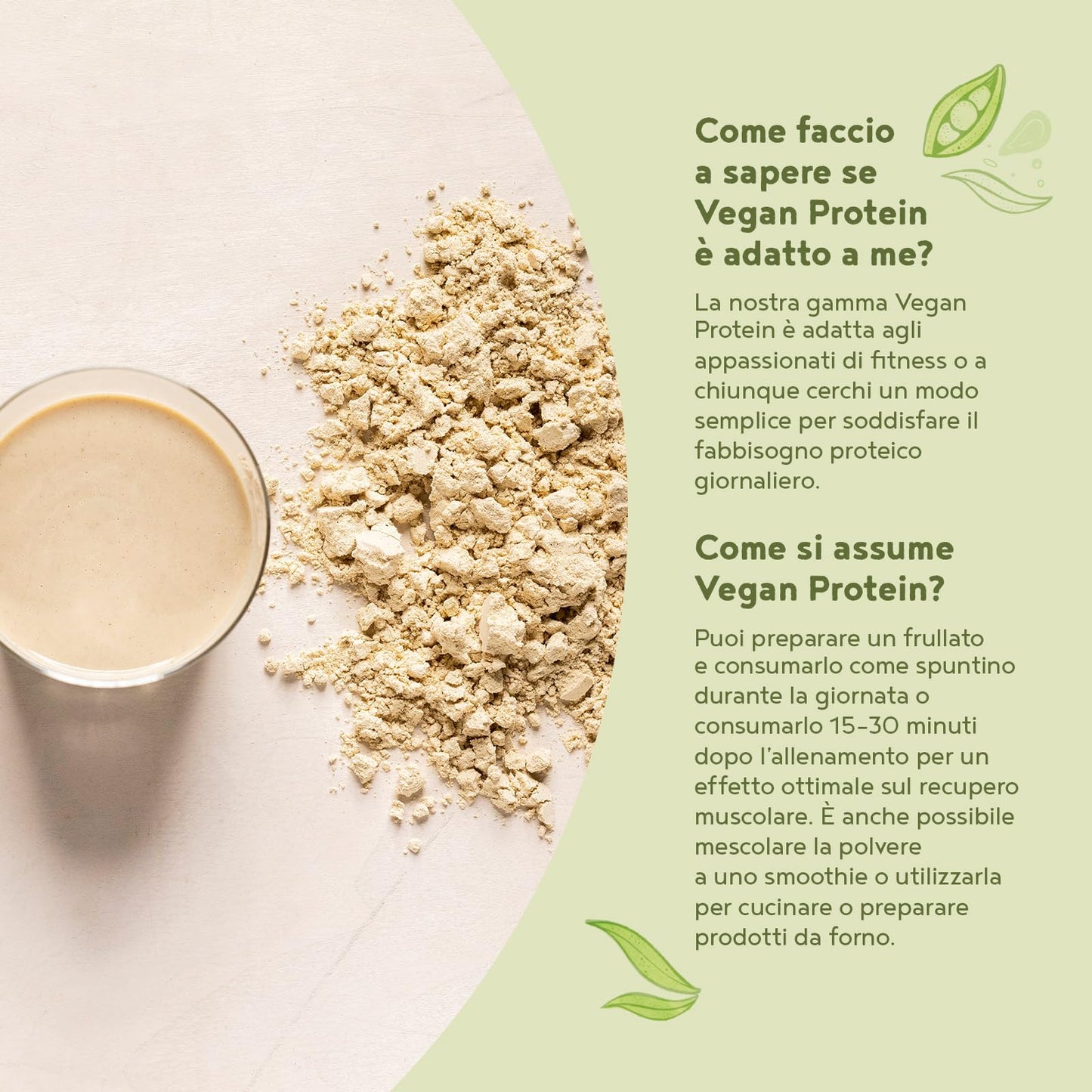 Proteine in Polvere Vegane | Gusto Cioccolato | 21g Proteine | Proteine Vegetali Isolate in Polvere di Pisello, Riso, Girasole e Soia | Massa Muscolare | 1.2kg Vegan Protein Powder | Alpha Foods