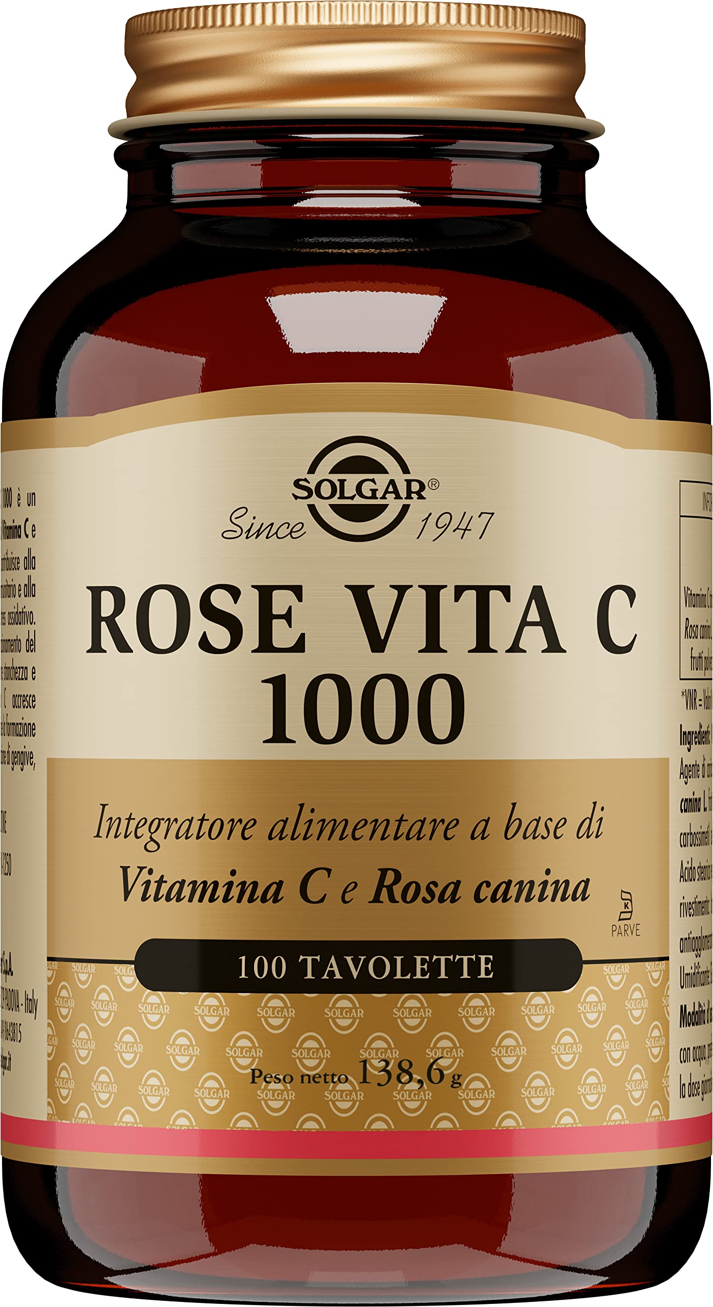 Solgar Rose Vita C 1000 Compressa