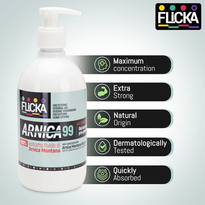 ARNICA 99 Arnica Per Cavalli Uso Umano (BARATTOLO 500ML) Arnica Extra Forte e Intensa crema riscaldante muscoli e Articolazioni sportiva,pomata per massaggi antinfiammatoria forte