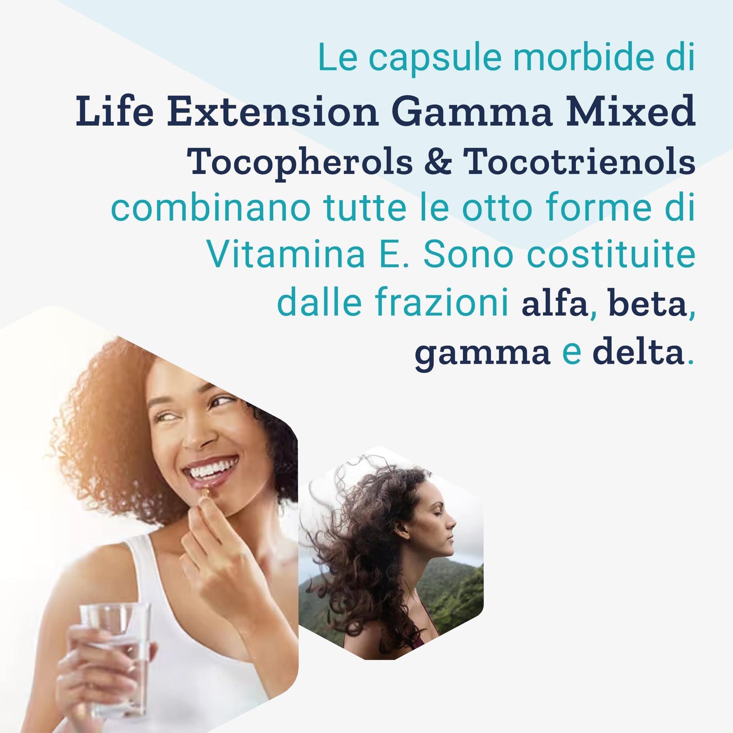 Life Extension, Gamma E, Tocoferoli Misti e Tocotrienoli, 10 mg, 60 Capsule molli, Testato in Laboratorio, Senza Glutine, Senza Soia, Non OGM