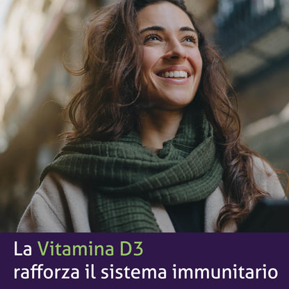 Healthy Origins, Vitamina D3, 2.000 UI, Depot 2-Day-Dose, 360 Capsule, Testato in Laboratorio, Senza Glutine, Senza Soia, non OGM, Dose di 2 giorni di Vitamina D