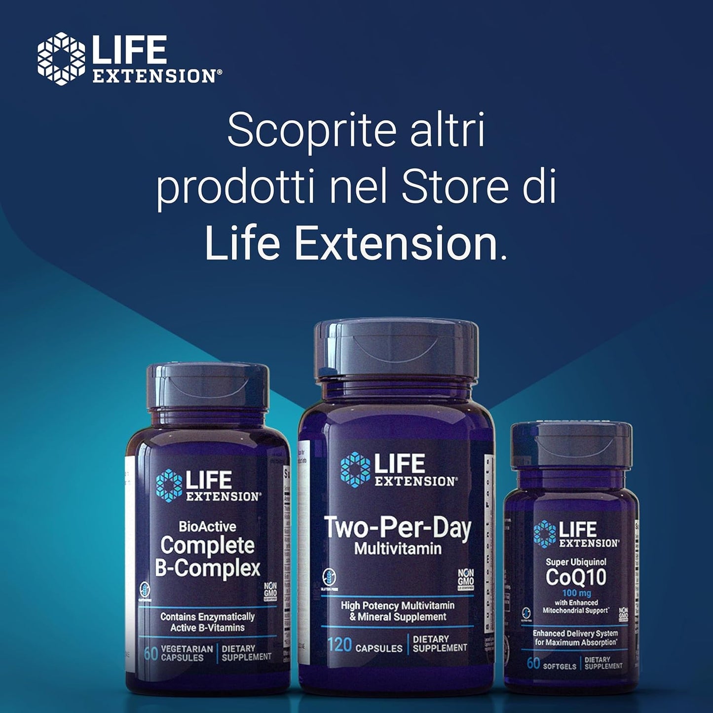 Life Extension, Super K, con MK-7, Depot, Altamente Dosato, 90 Capsule molli, Testate in Laboratorio, Senza Glutine, Senza Soia, Non OGM