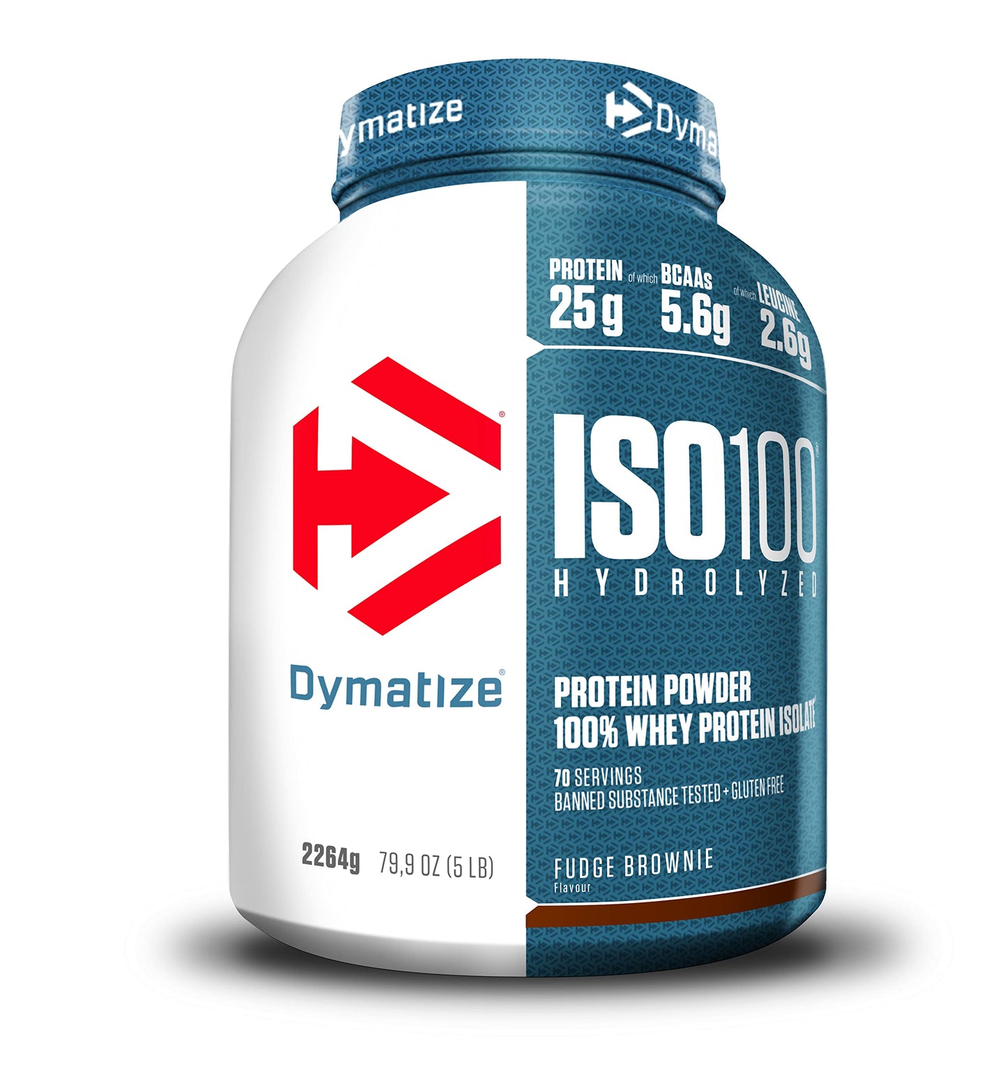 Dymatize ISO 100 Hydrolyzed Gourmet Chocolate 932g - Proteine del siero di latte idrolizzate e isolate in polvere