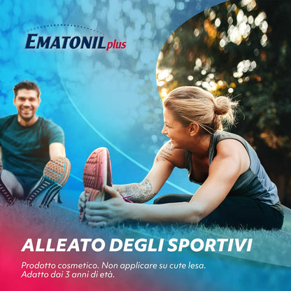 Ematonil Plus Emulsione Gel con Arnica, Escina, Bromelina e Mentolo, Crema per Ematomi, Piccoli Traumi e Contusioni ad Azione Emolliente, Dona Sollievo per Adulti e Bambini, 50 ml