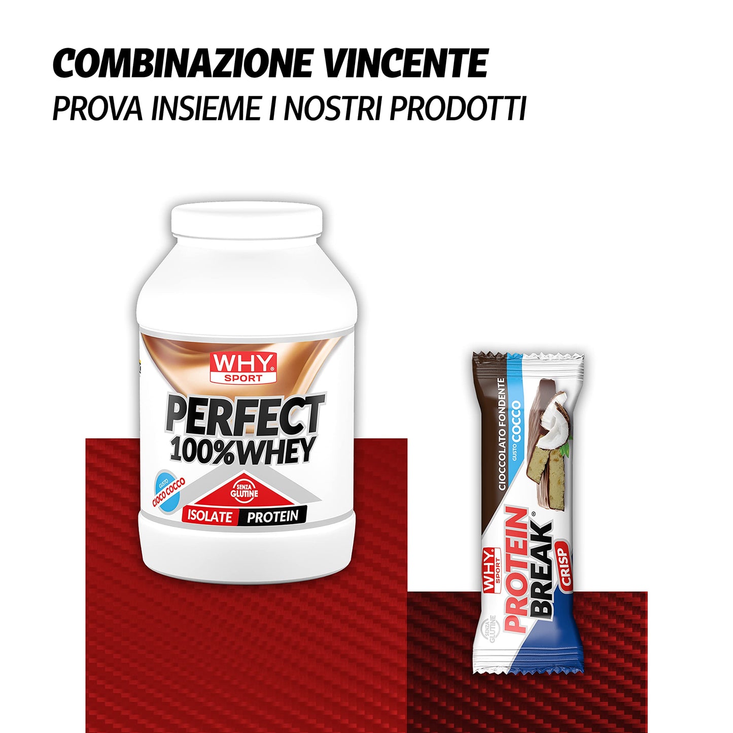 WHY SPORT PERFECT 100% WHEY - Proteine Whey - Proteine Isolate - Proteine in Polvere con Aminoacidi Essenziali per la Massa Muscolare - Gusto Cioccolato al Latte - 900 gr