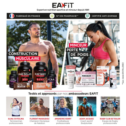 EAFIT Milk & Egg Micellar, latte Uovo Micellare, Proteine della Caseina, Proteine per il Bodybuilding, Mantenimento della Massa Muscolare, Assimilazione Lenta, Gusto Cioccolato, 2,2 kg